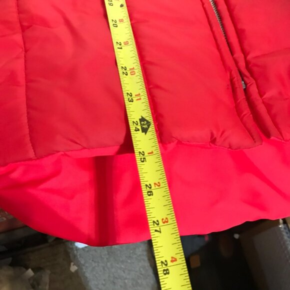 Firestone Red Vest Vintage Reversible Size S Retro Auto Racing Mechanic Jacket - Picture 14 of 16